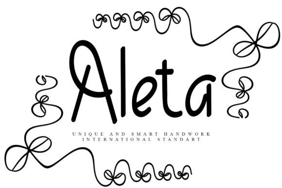 Aleta: The Handwritten Typeface for Editorial Warmth