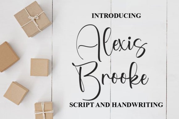 Alexis Brooke: A Playful Handwritten Font for Web Design
