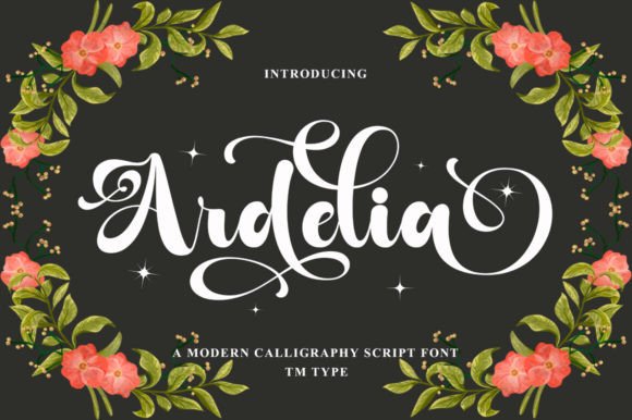 Ardelia Typeface Review: Elevating Brand Identity with Romantic Script Charm