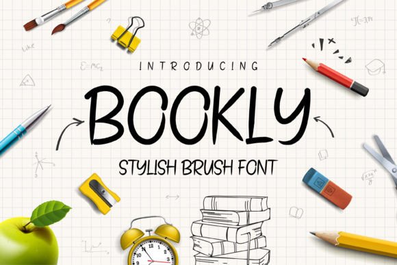Bookly: A Handwritten Font for Professional Branding