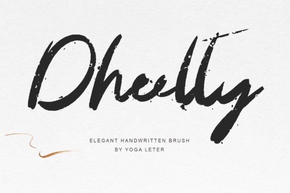 Dheelty: The Handwritten Brush Font for Campaign Visuals