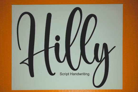 Discovering Hilly: A Handwritten Font for Modern Branding