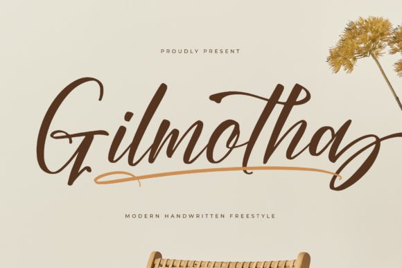 Gilmotha: A Timeless Script Font for Digital Design
