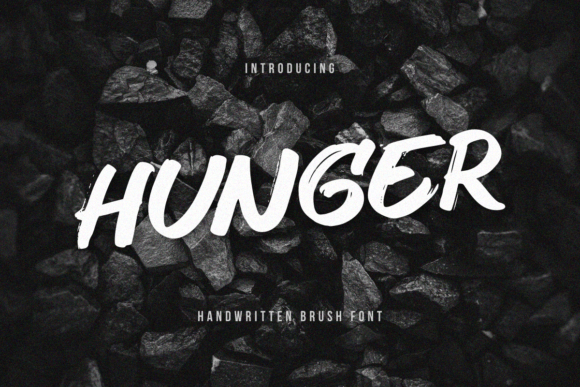 Hunger Typeface: A Sweet Handwritten Font for Modern Web Design