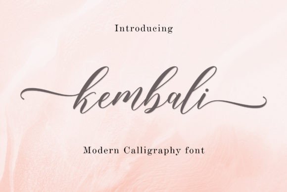 Kembali Typeface: Elevating Campaign Clarity with Elegant Script Design
