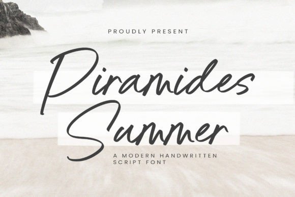 Piramides Summer: A Script Font for Elegant Editorial Design