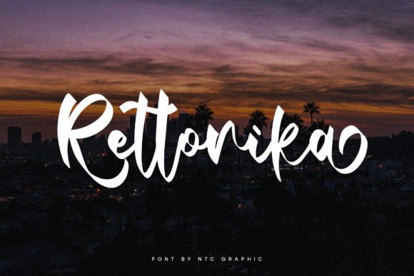 Rettorika: A Minimalist Script Font for Modern Web Design