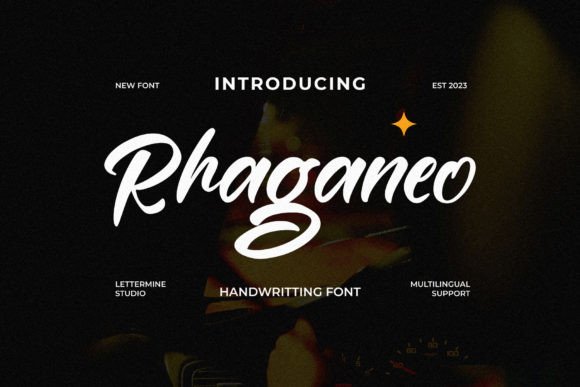 Rhaganeo: A Script Amp Typeface for Elegant Campaign Design