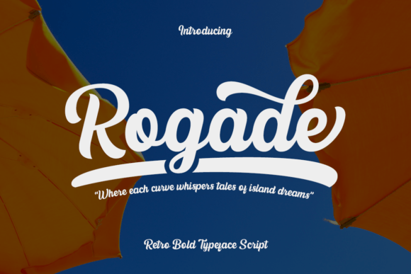 Rogade: A Playful Font for Digital Creativity