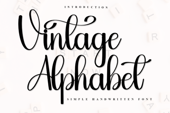 Vintage Alphabett Review