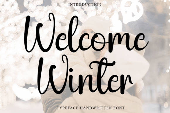Welcomewinter: The Elegant Script Font for Polished Brand Identity