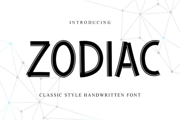 Zodiac Font for Digital Marketing and Branding
